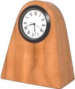 Uhr in Lärchen- oder Douglasien-Scheibe mowoodi.de