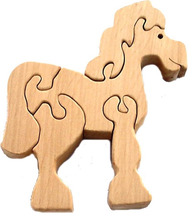 Puzzle Pferd - 5 Teile  51357