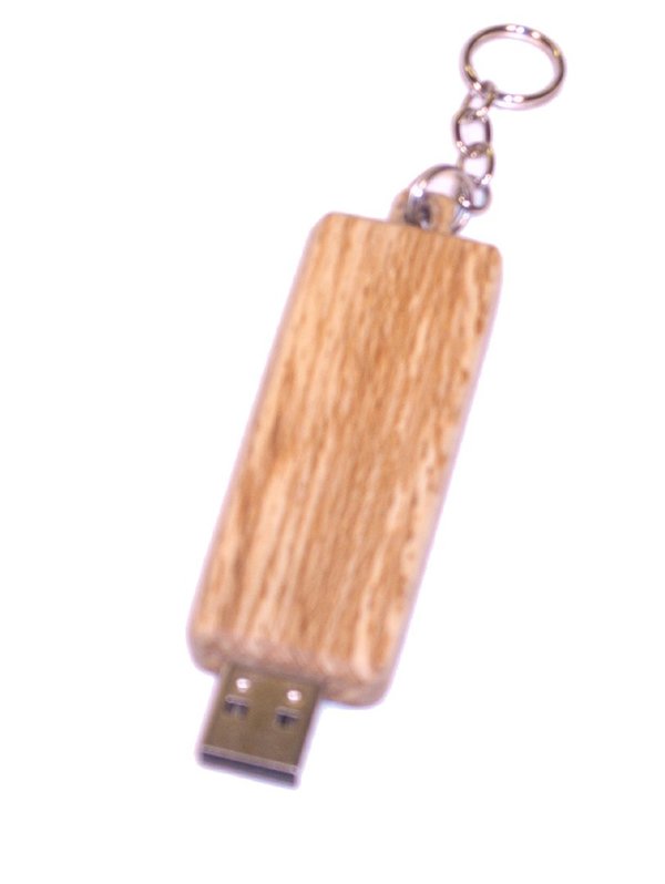 USB-Stick-8 GB-Schlüsselanhänger-Kirsch-Holzhülle